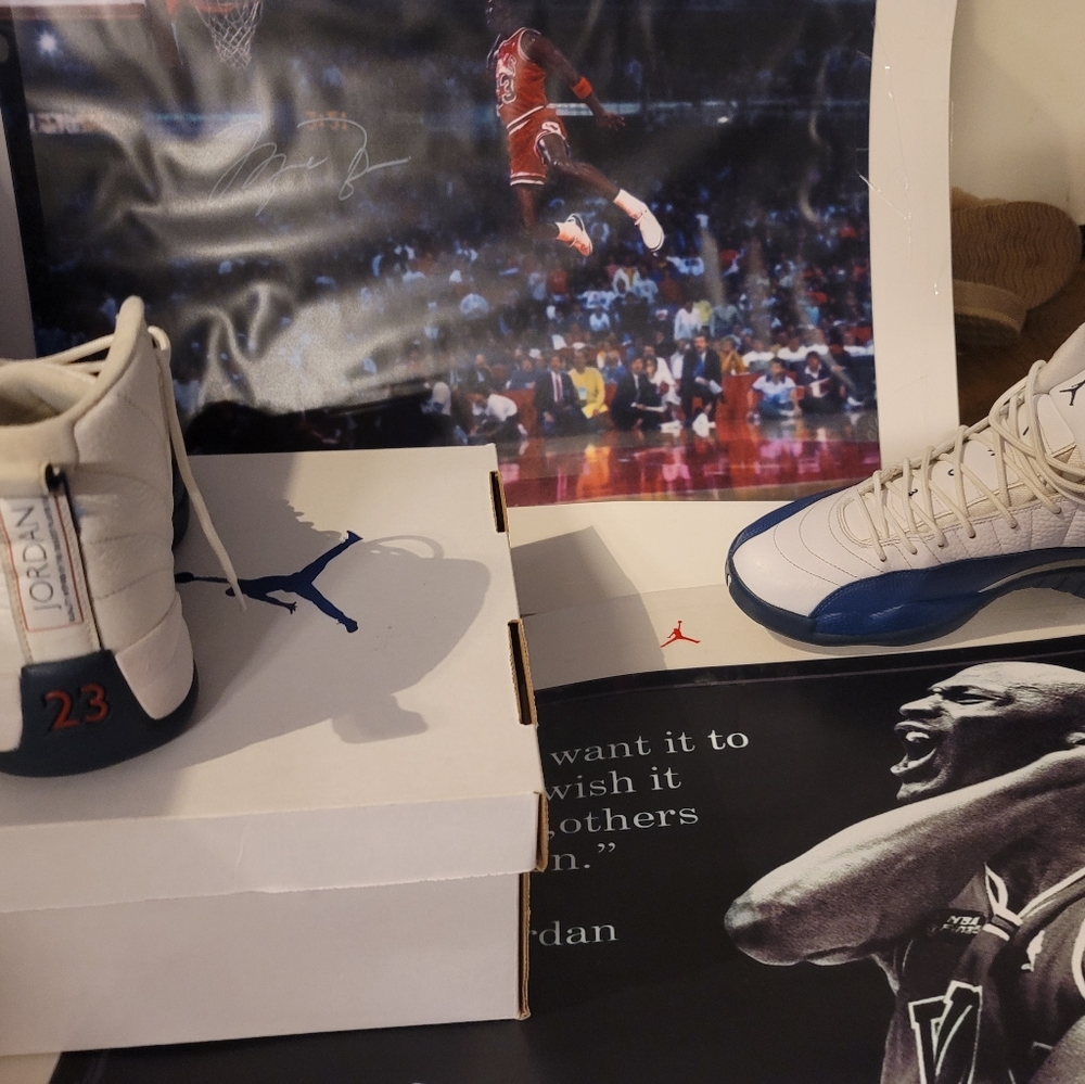 Jordan Retro 12 French Blue 10.5 - Picture 2 of 15